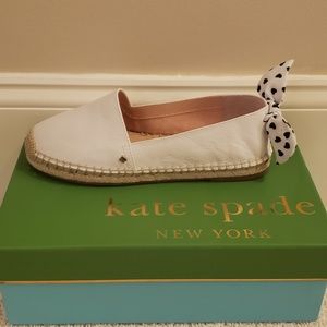 Kate spade White Flat Espadrilles